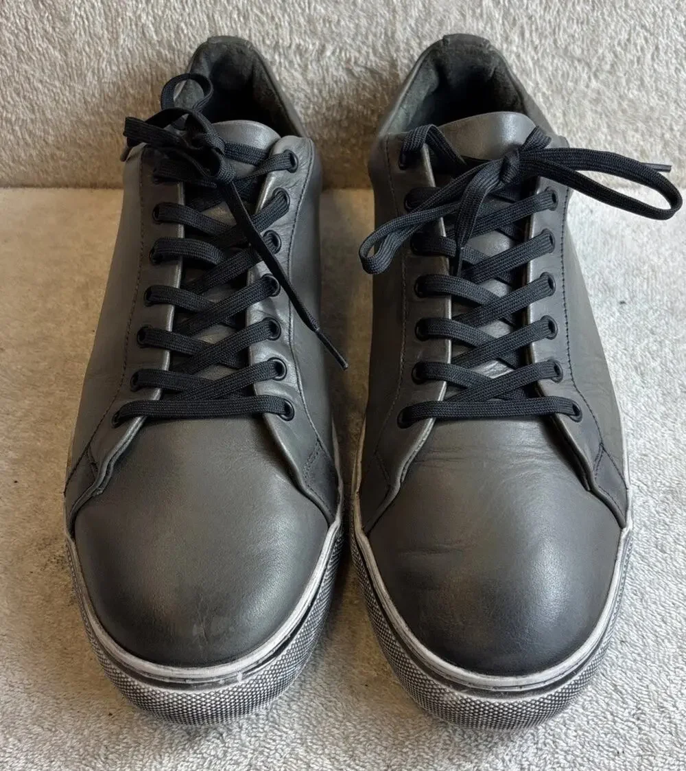 Thursday Boot Co. Premier Low Top Sneakers Distressed Grey Men's Size 11